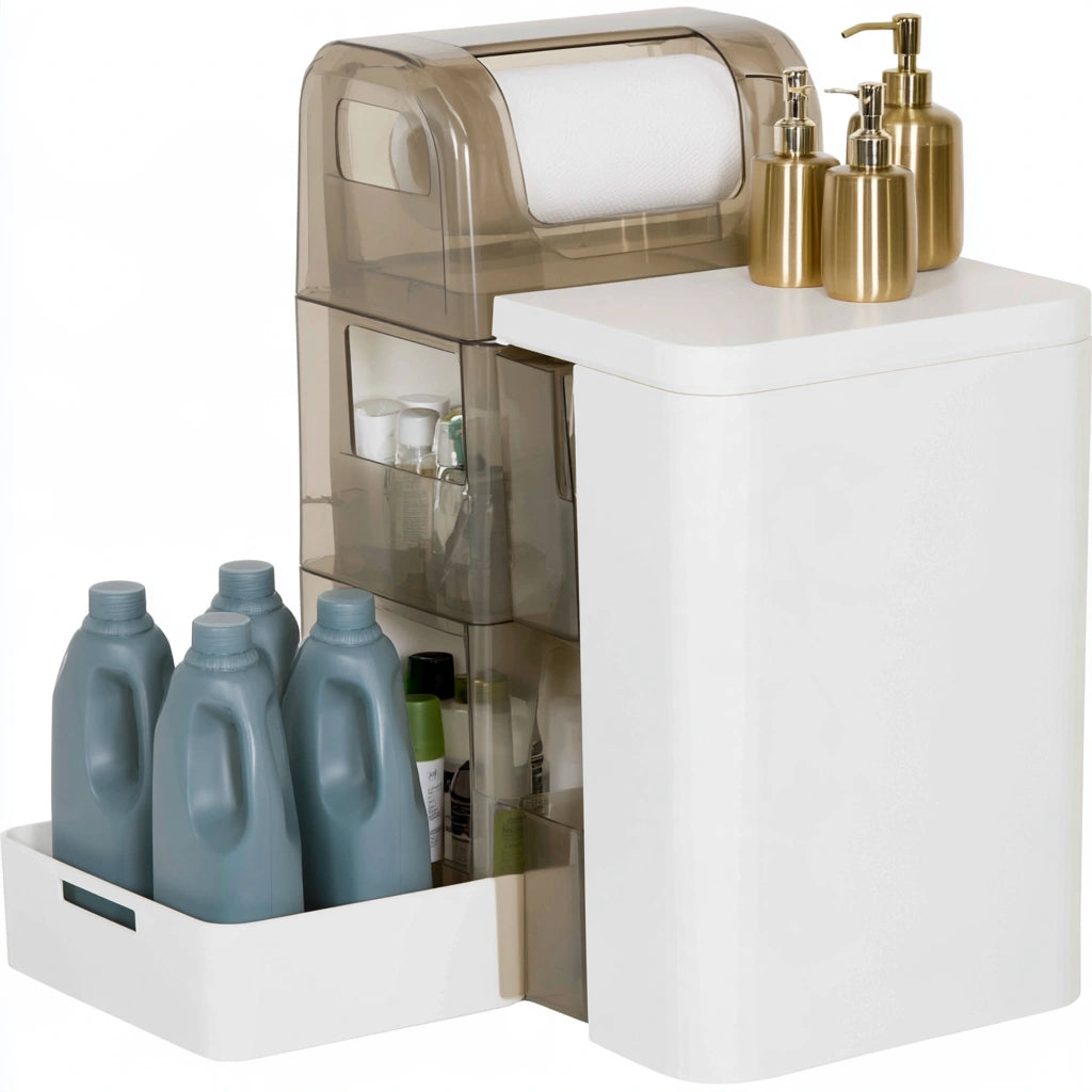 Mobile contenitore, colore bianco